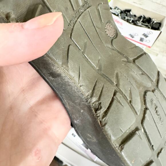 CHACO Womens Ankle Strap Sandals Multicolor Gray Zynthetic Upper 8 - Picture 3 of 4